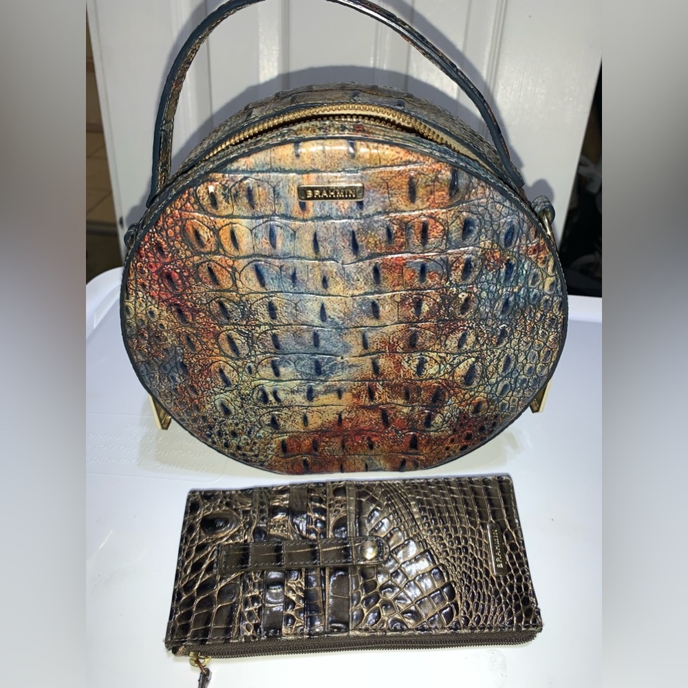 Brahmin Lane crossbody bag and wallet